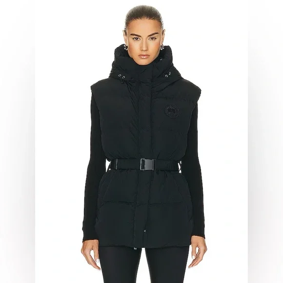 Canada Goose Rayla Vest Black Size S NEW With Tags Full Boutique Set - Picture 6 of 11
